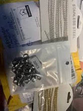 Collar de cadena de eslabones de 2 metros de acero inoxidable, cadena de eslabones dorada y Rosa de 2mm de ancho para la fabricación de joyas, suministros DIY