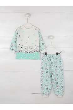 

Green Male Child Sleepwear Set