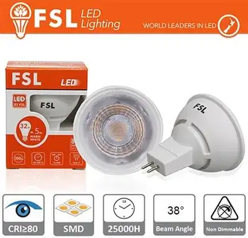 安い MR16 Led Bulb-6W 6500 18k 520LM 38 ° CRI80 Ac/dc 12v