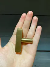 Hardware Furniture-Handle Drawer-Knobs Pulls Kitchen Cupboard Gold Matte Aluminum-Alloy