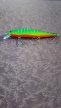 Floating Wobbler Crankbait-Tackle Fishing-Lure Minnow Hard-Bait Treble-Hooks Swimbait
