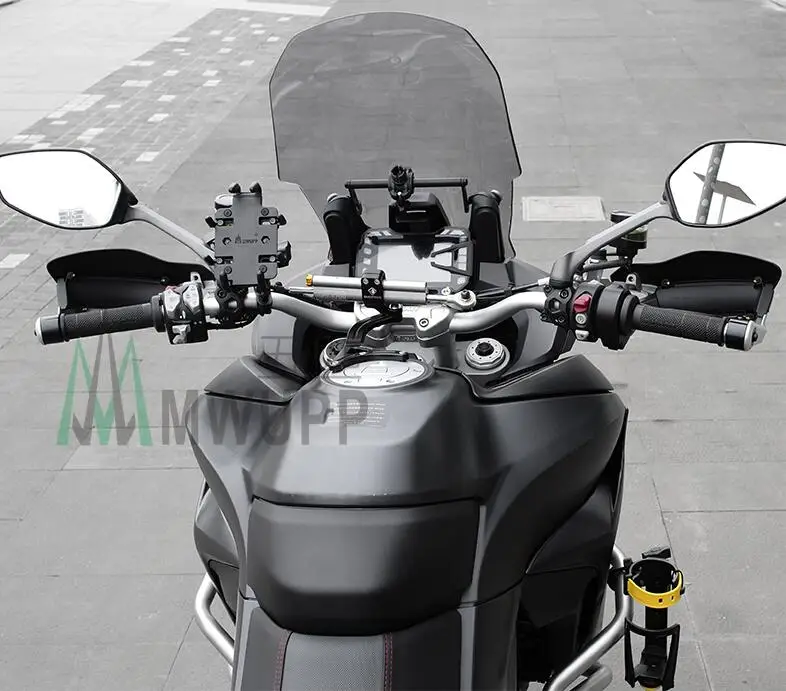 Алюминиевый руль для мотоцикла/Автомобильный держатель на присоске+ 9 см разъем для рук w/быстрое Сцепление держатель для телефона для смартфонов для крепления оперативной памяти