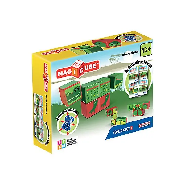 Конструктор магнитный Geomag "MagiCube" Водоплавающие, 8 деталей