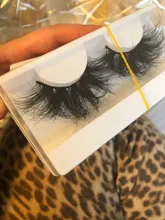 Zumbme-pestañas de visón voluminosas y esponjosas, pestañas largas de 25mm, reutilizables y despeinadas, pestañas libres de crueldad