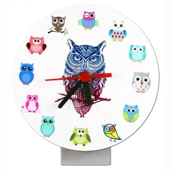 

Sublimation Metalli Round Table Clock 14 cm