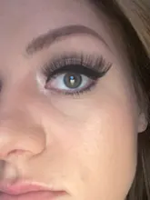 Lápiz Delineador de pestañas mágico 2 en 1, autoadhesivo, No magnético, sin pegamento, delineador líquido brillo ostentoso, impermeable, 1 unidad, 2021