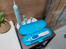 Caja de cepillo de dientes de viaje Oral B con cubierta dura, Estuche portátil de agua y salida para acampada al aire libre