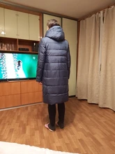 Womens Jacket Coat Parkas Hood Long Winter Cold-Warm-Down Windproof New MIEGOFCE 