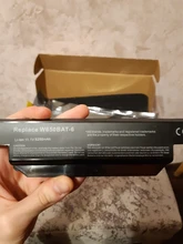 Laptop Battery Clevo W650BAT-6 K5 4400mah 6-Cells for W650bat-6/6-87-w650-4e42/K590c-i3/..