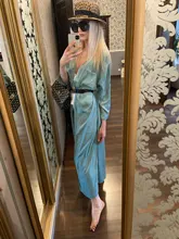 Tunic Beach Cover-Up Sarong Kaftan Swim-Wear Long Cotton -Q1111 Saida-De-Praia Vestido