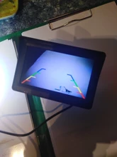 5 o 4,3 pulgadas Monitor de coche TFT LCD o 5 AHD Digital de Pantalla 16:9 2 de entrada de vídeo o con cámara de visión trasera inversa para el estacionamiento