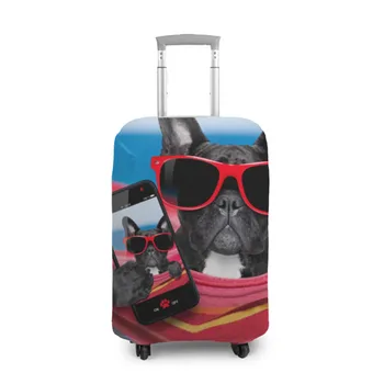

Suitcase cover 3D Bulldog