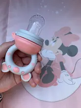 Chupete con mango de oso para bebé, alimentador de silicona de grado alimenticio PP, tetina de entrenamiento, botellas de chupete de fruta fresca, 1 Uds.