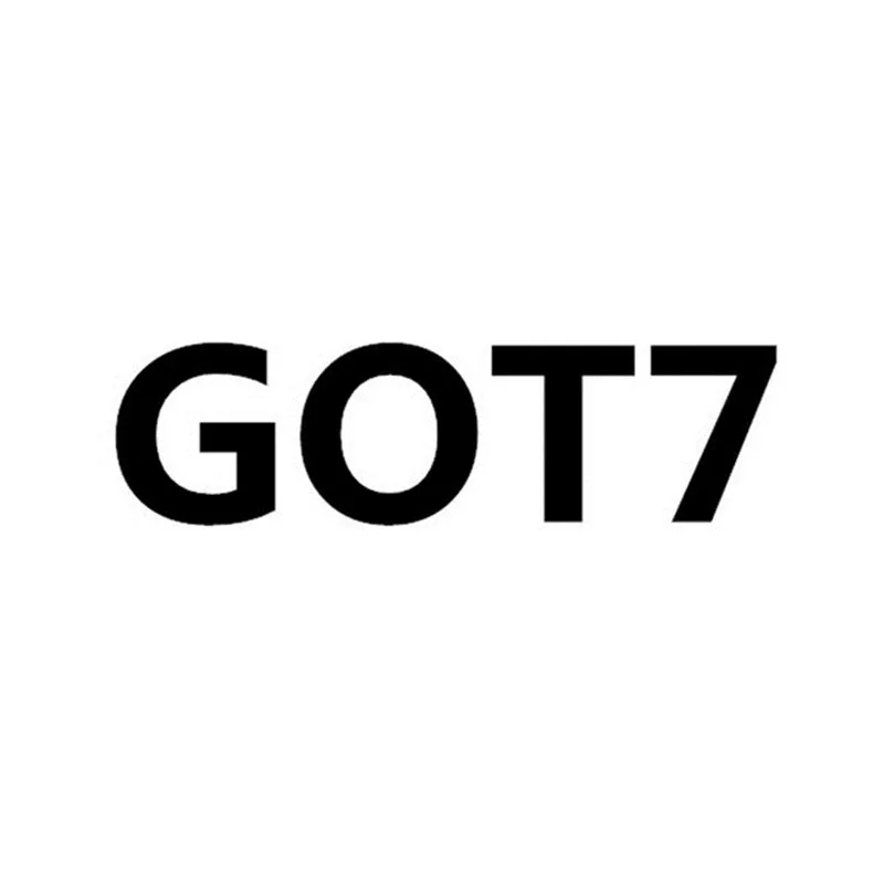 3 шт./компл. резинки для волос для девочек Kpop Bangtan Boys BLACKPINK TWICE GOT7 IZONE женские веревки для волос Эластичные ручной работы бант COOKY WTT162 - Цвет: GOT7