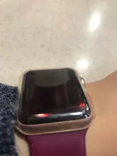 Pantalla Completa TPU transparente, blando Protectve de la cubierta de vidrio templado para Apple Watch serie protectora de vidrio Film2/3 Protector de pantalla