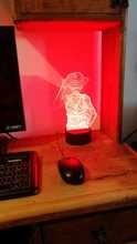 Night-Light Desk-Lamp Bedside-Decor Luffy-Figure Monkey-D Bedroom Color-Changing Anime