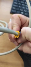 100/150pcs/lot Cable Markers Colourful C-Type Marker Number Tag Label For 2-3mm Wire