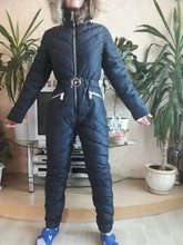 Tracksuits Tataria Women's Outwear One-Piece Winter Warm Parkas Hooded Thicken