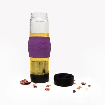 

Botle for Infusions Thermos Stainless tea with water Filtro de Steel | 500mL tea | Airtight no BPA | Franquihogar