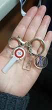 LLavero de acrílico con palo de luz para niños, Mini llavero colgante de alta calidad, k-pop straykids, 1 Uds.