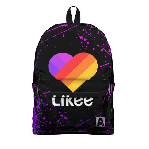 Рюкзак 3D "Рюкзак LIKE", для мальчиков и девочек, для школы, для отдыха, яркая краска