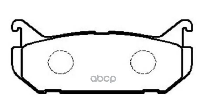 Колодки Тормозные Дисковые Задние Mazda 626 1.8-2.5/2.0d 92-98/Xedos 6 1.6/2.0 92 Ckmz-6 Ctr арт. CKMZ-6