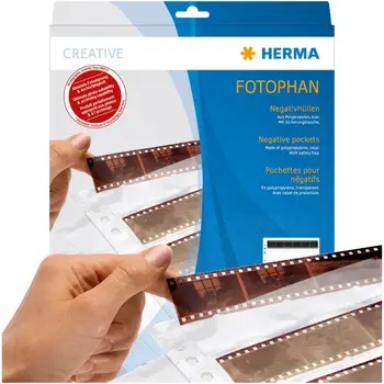 

Negative MF PP clear 100 sheets 7769 Herma23.84