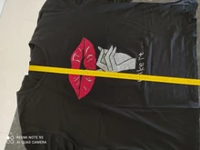 Black T-Shirts Short-Sleeve Trend-Tops Hot-Drilling Korean-Version Cotton Women Summer