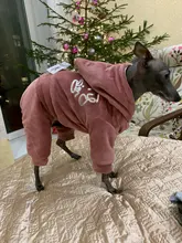 Coat Jumpsuit Clothing Puppy-Fleece Hoodie Apparel Pet-Dog Winter New Warm Velvet