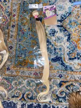 Extensiones de cabello de Color rubio miel 613, paquete de extensiones de cabello brasileño de 8 - 40 pulgadas, cabello humano Remy liso, se puede comprar 1, 3 y 4 paquetes de oferta