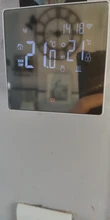 AVATTO-termostato inteligente WiFi para calefacción de suelo eléctrica, controlador remoto de temperatura para caldera de agua/Gas para Google Home y Alexa