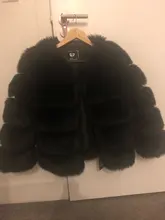 ZADORIN-abrigos de visón de S-3XL para mujer, Top de piel sintética rosa a la moda, prendas de vestir cálidas y gruesas, chaqueta de piel falsa para invierno, 2020