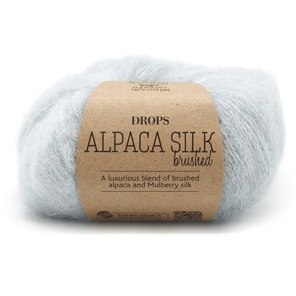 Пряжа DROPS «Brushed Alpaca Silk»