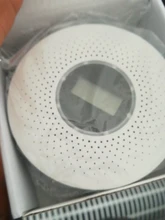 Detector de humo combinado, Detector de monóxido de carbono con pantalla, con batería, Sensor de alarma