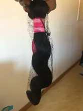 Aopusi onda del cuerpo mechones con cierre brasileño mechones de cabello humano postizo mechones con cierre Remy extensión del pelo 3 mechones con cierre