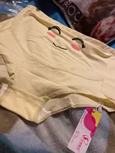 Bragas de maternidad para mujer, ropa interior para embarazadas con dibujos animados, calzoncillos lindos