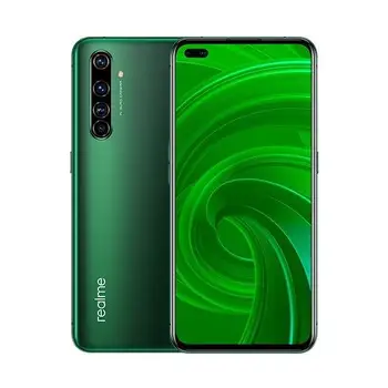 Перейти на Алиэкспресс и купить Movil Realme X50 Pro 12 Гб 256 Гб Ds 5G Moss Green Octa-Core/6 смартфон мобильный телефон