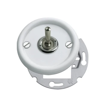 

Mechanism porcelain recessed with lever nickel