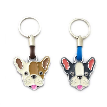 

Keychain dog Chihuahua Metal 6 Cm.