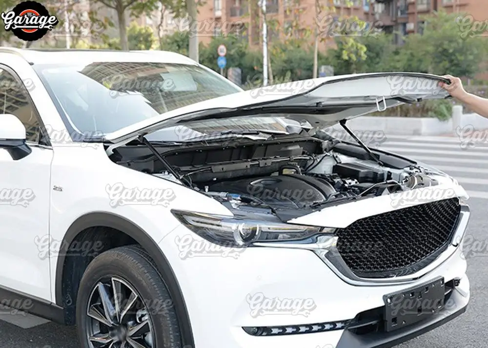 Стойки амортизатора капота для Mazda CX5- нержавеющая сталь молдинг 1 комплект/2 шт украшение автомобиля стиль