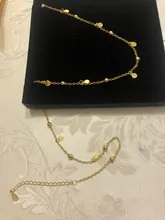 Collar de Gargantilla redonda geométrica de Plata de Ley 925 auténtica para mujer, joyería fina minimalista, accesorios para regalo