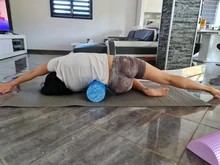 45/60CM iridiscente nube de espuma de Yoga rodillos para Pilates bloque de alta densidad flotante de gimnasio Fitness cuerpo de rodillos de masaje