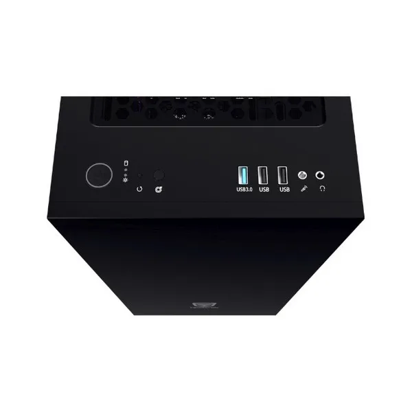 Micro ATX/Mini ITX/ATX чехол Nfortec Caronte RGB Black