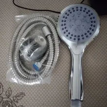 Shower-Head-Set Rain For Bathroom 5-Function Zhangji Round with Top-Quality Two-Colors