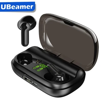 

Wireless Earphone,in-Ear Bluetooth Earbuds,Touch Control Headset,Type-C,LED Display,Waterproof IPX7,Free Shipping TWS Headphones