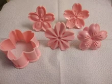 Sakura Cookie Mold-Cutter Stamp Biscuit Fondant-Baking-Tool Blossom Floral-Mold Flower