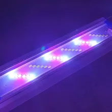 Lámpara de 6 filas superfino acuario con LEDs, iluminación para plantas acuáticas, 18-70CM, Extensible, regulable, con Clip, para pecera, novedad de 2021