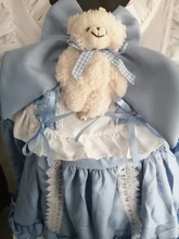 Vestido de encaje estilo Kawaii Lolita para mujer, disfraz japonés, bonito, gótico, para fiesta, renacentista, 2020