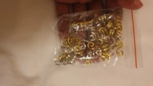 Bead Hair-Cuffs Accessaries-Extension Dreadlocks Golden Charm And 40pcs/Bag