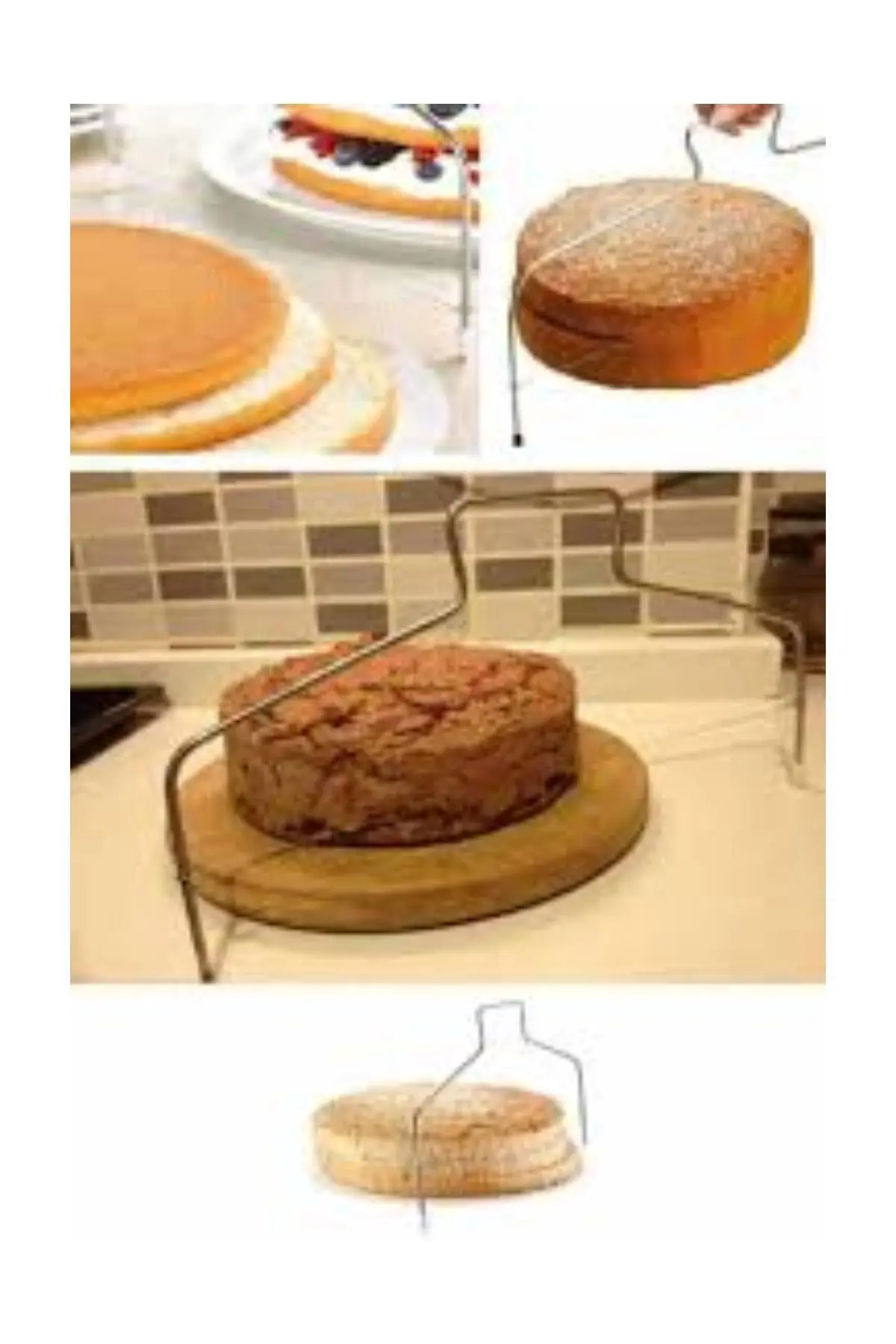 

Practical Cake Slicer Apparatus